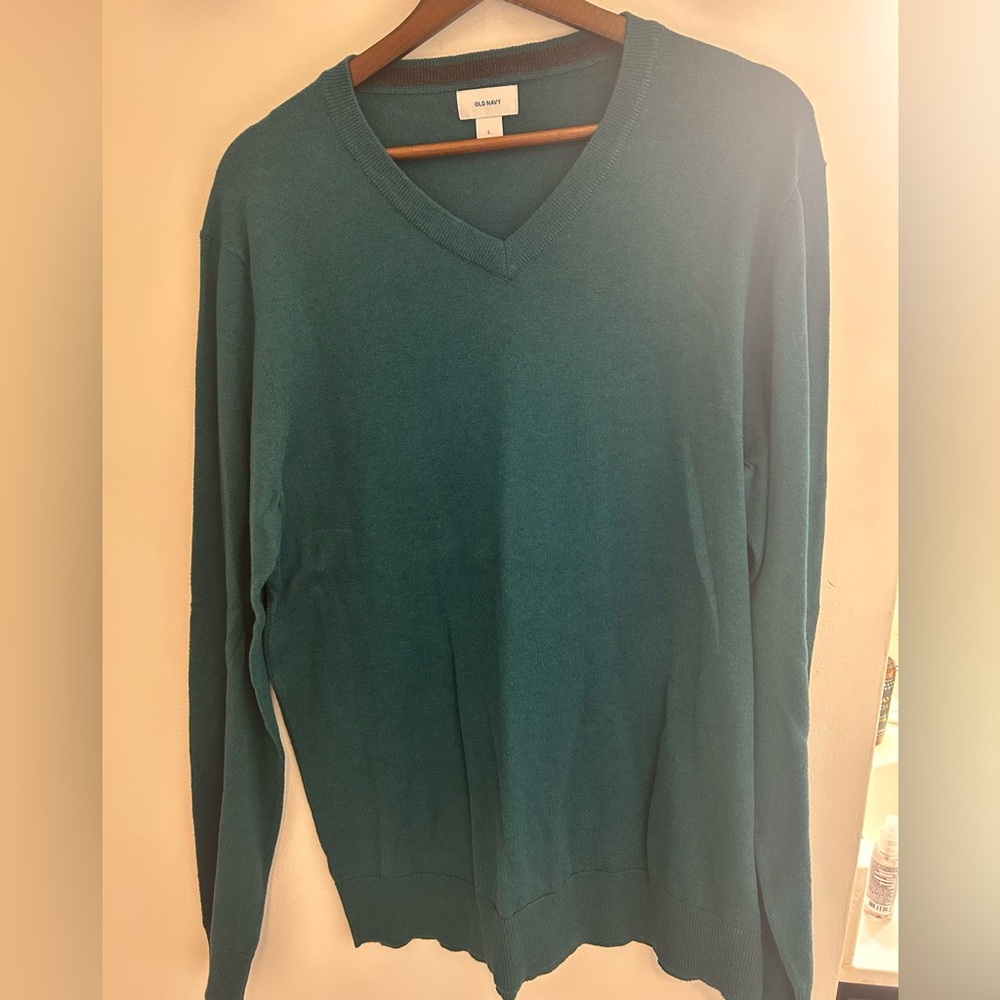 Old Navy Teal Knit Pullover NWOT